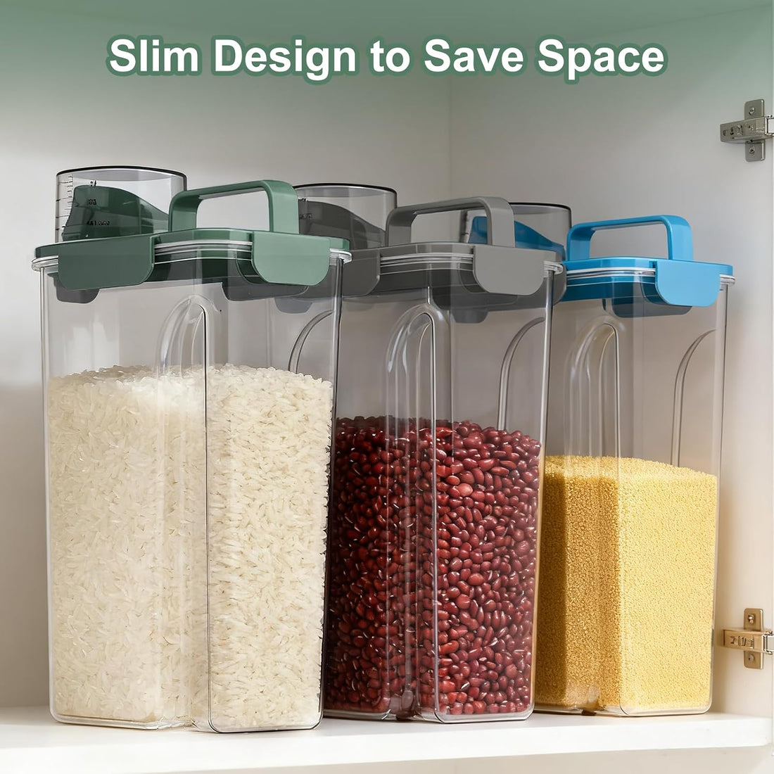 Uppetly Dog Cat Food Storage Container, 5-7Lbs Pet Food Containers