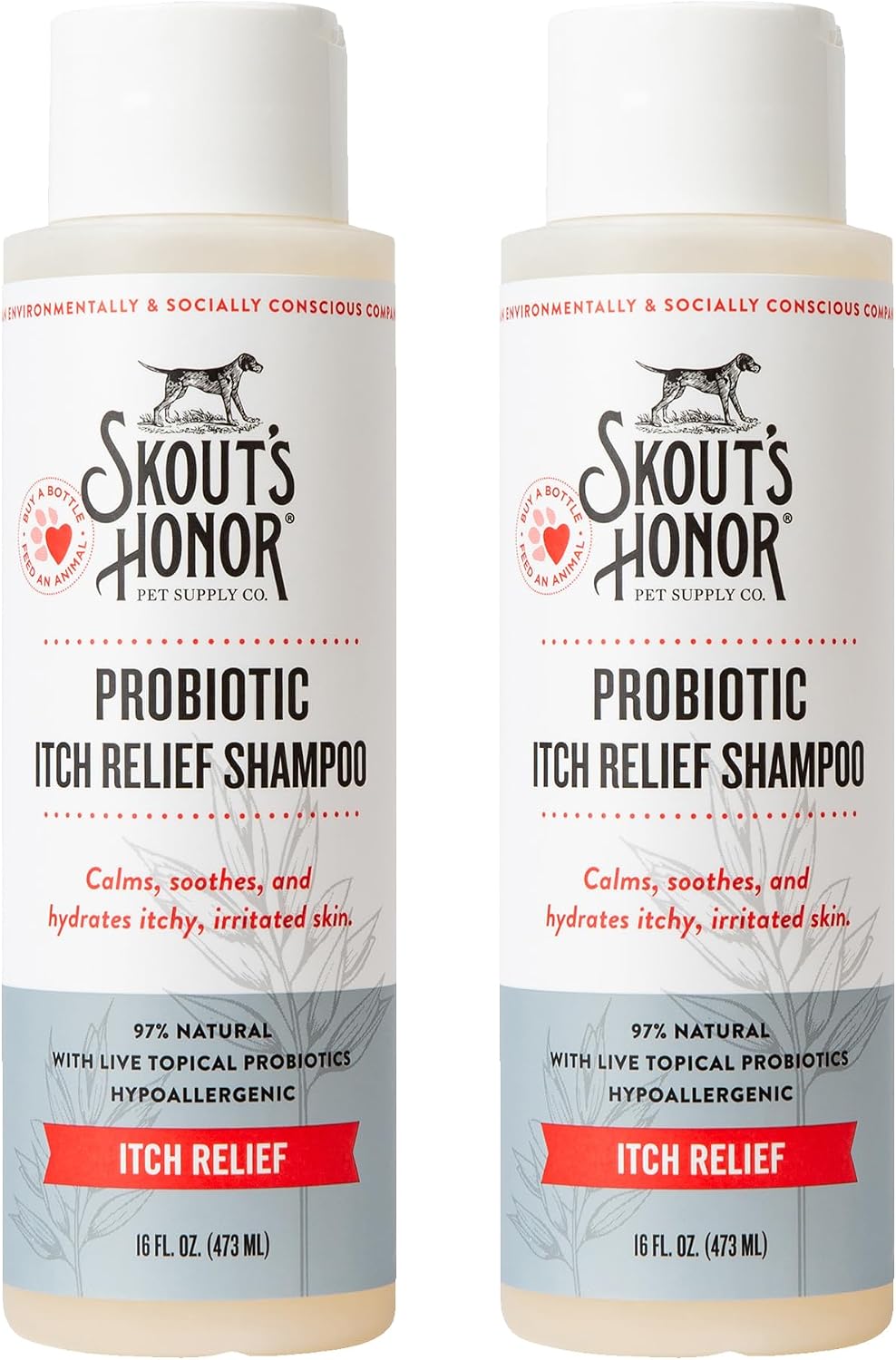 SKOUT'S HONOR Probiotic Itch Relief Spray for Dogs, 8 oz