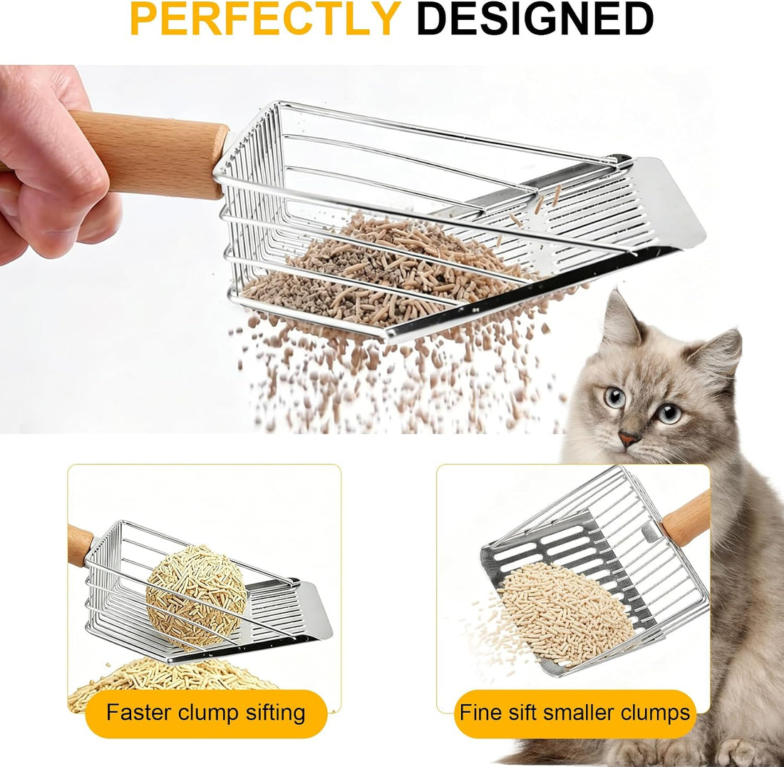 Dreamoon Cat Litter Scoop with Holder