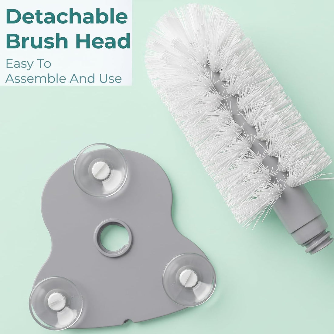 Turtle Brush for Shell Cleaning, Turtle Brush with Suction Cup