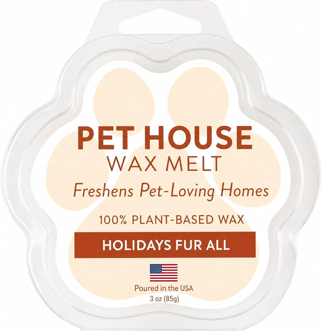 Winter Fig Scented Wax Melts Plant-Based Wax, 2 Pack Pet House