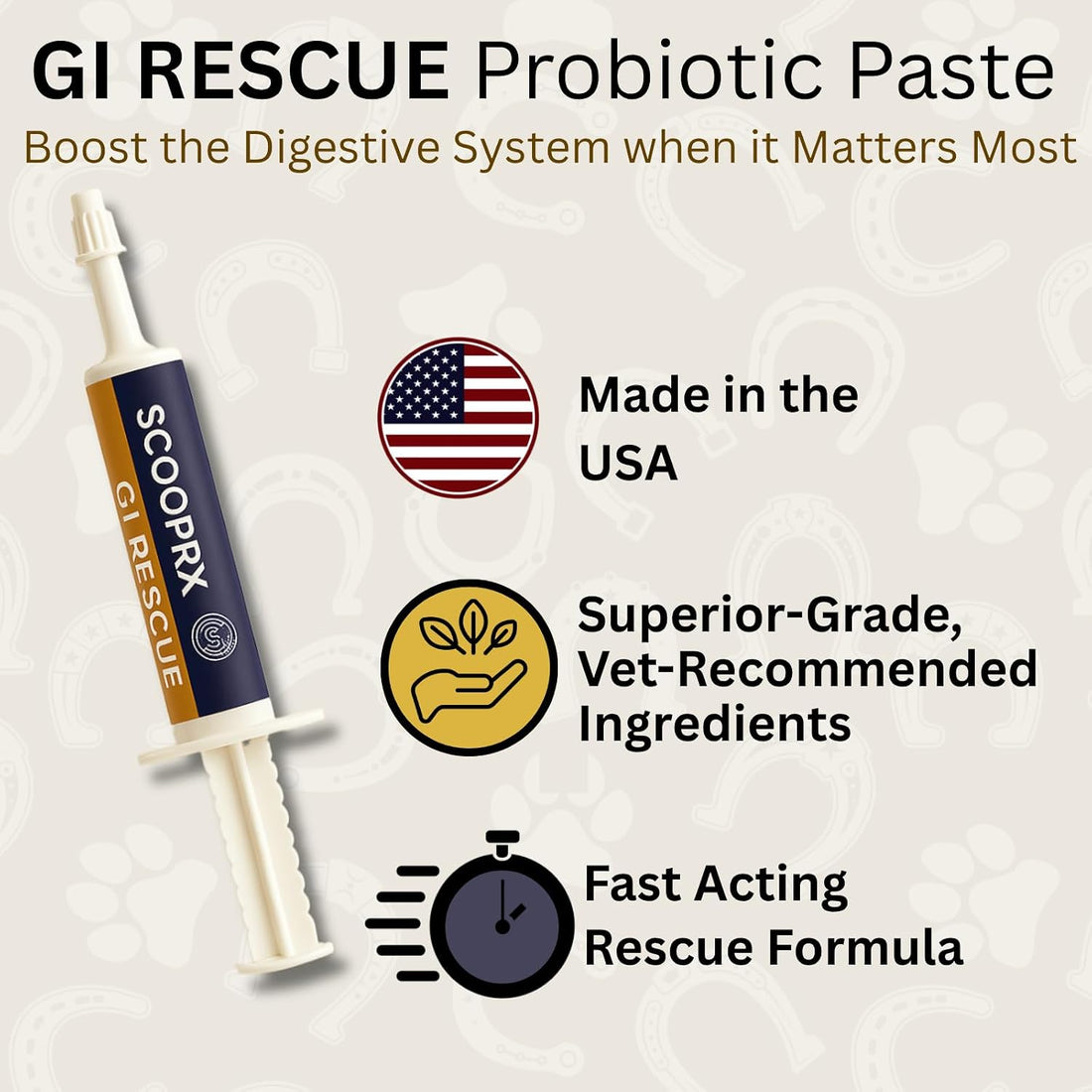Horse Digestive Support System | Emergency & Daily GI Balance
