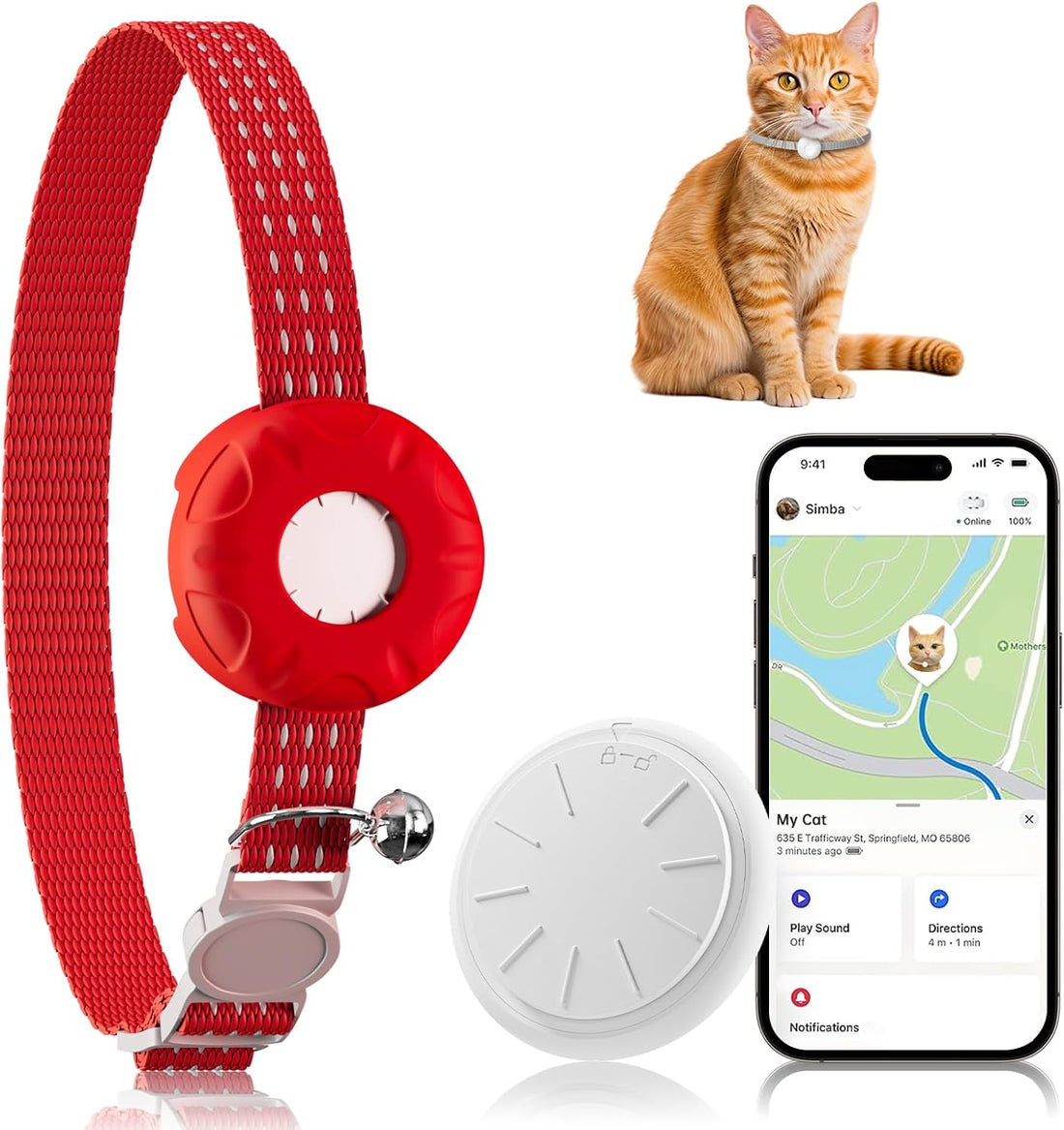 Cat Tracker, Pet Tracker for Cats