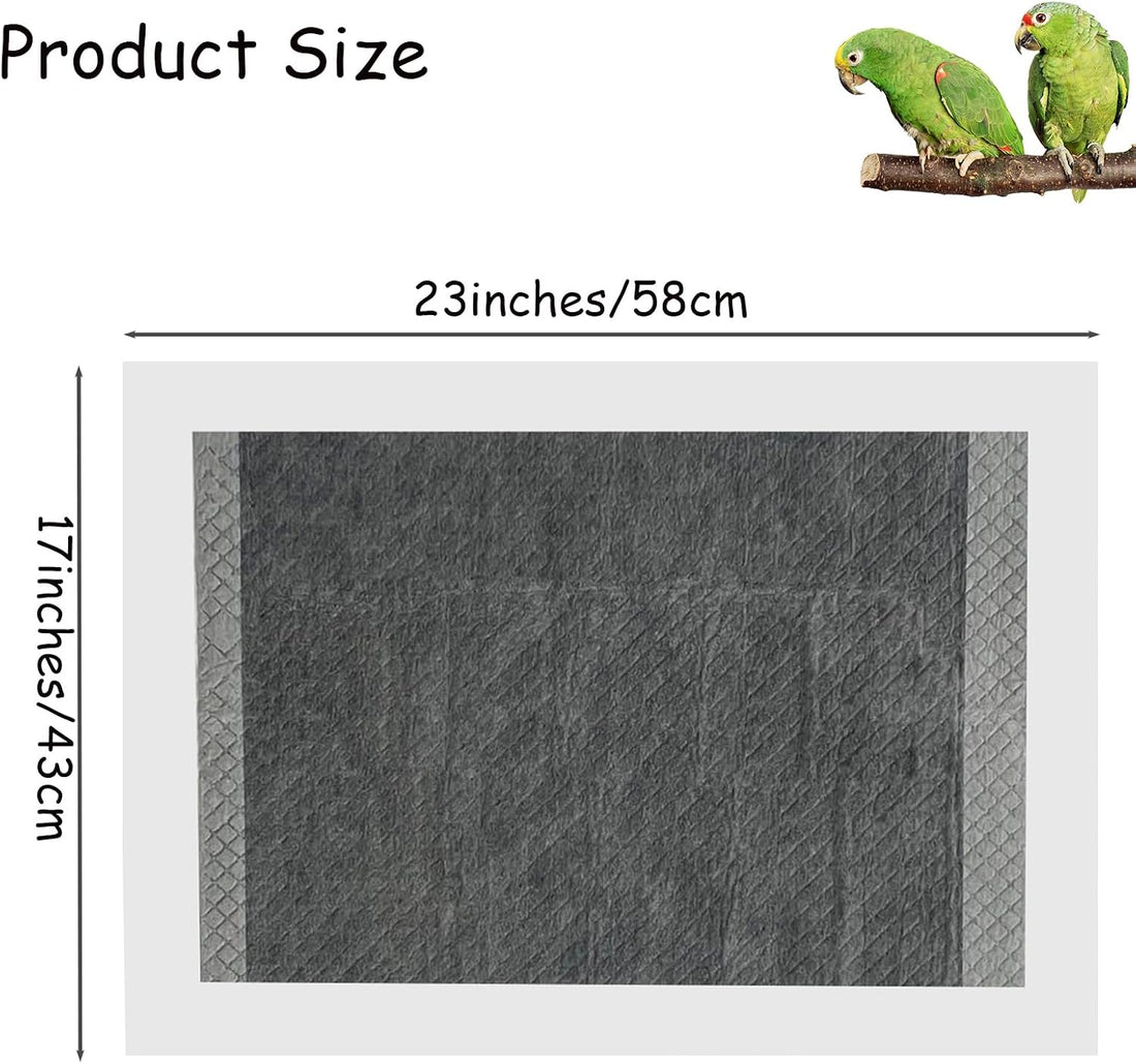 50 Sheets 23 x 17in Absorbent Cushion Pad Accessories for Bird