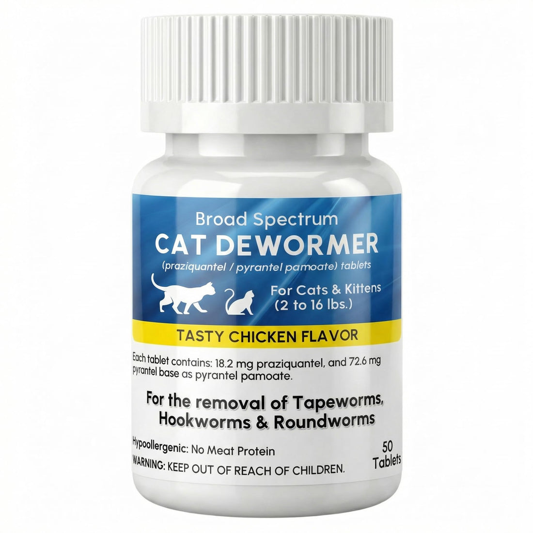 Broad Spectrum Dewormer for Cats and Kittens