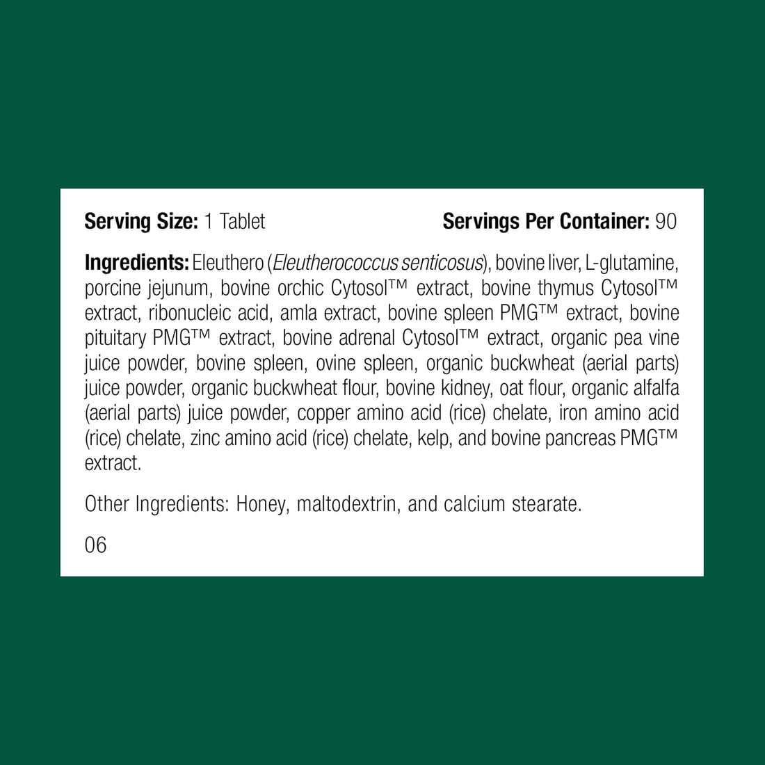 Standard Process Feline Immune System Support, 90 Tablets