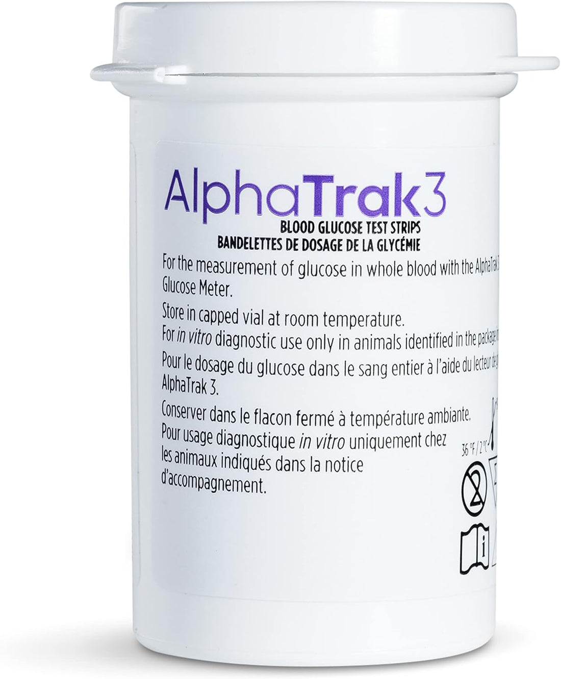 AlphaTrak3 Test Strips for Diabetic Dogs, Cats & Horses, 50 Count