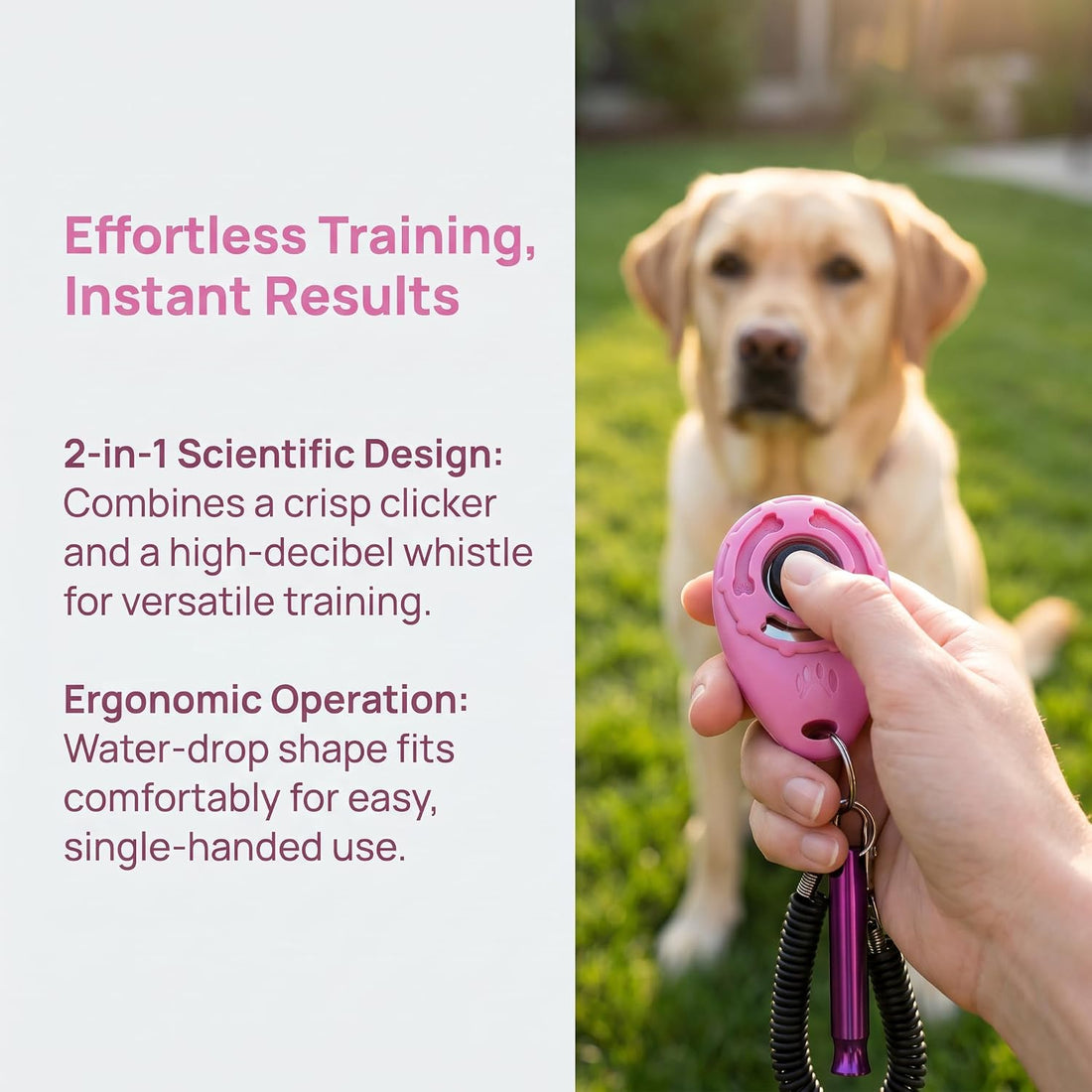 Dog Training Clicker, dog training & behavior aids, dog training kit