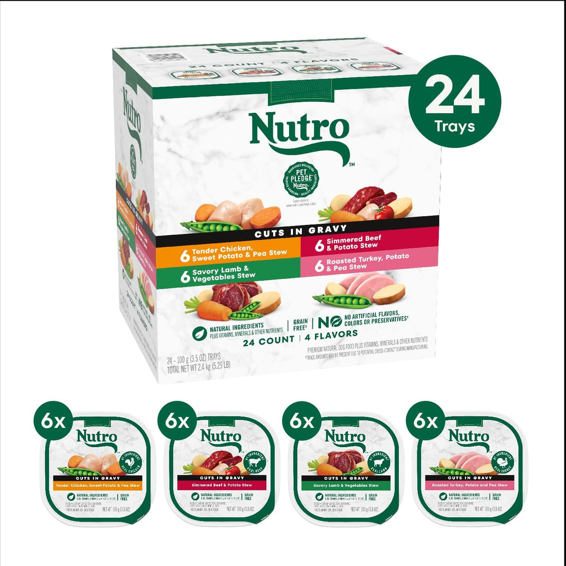 Nutro Natural Choice Cuts in Gravy Wet Dog Food