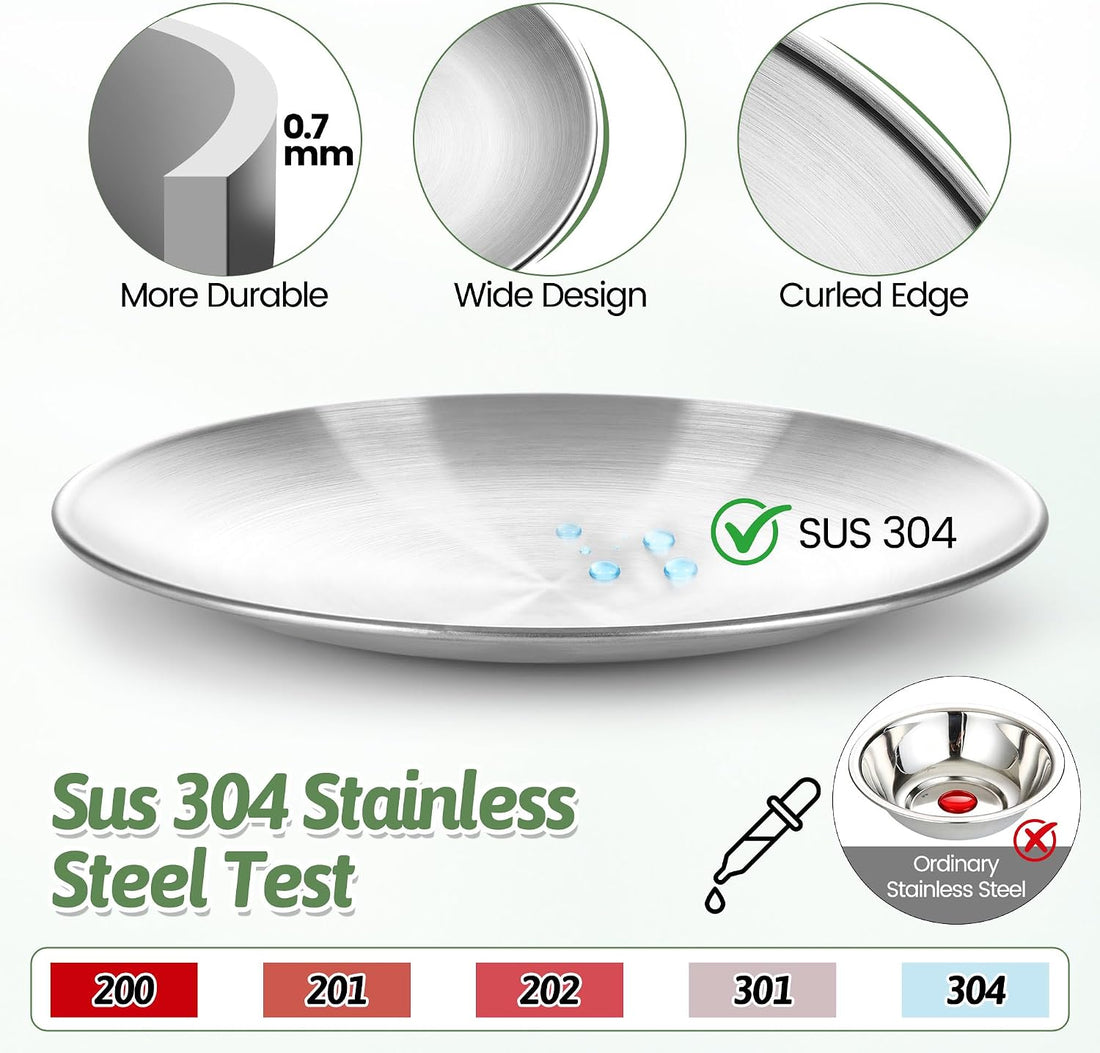 WROSWT 304 Stainless Steel Cat Bowls