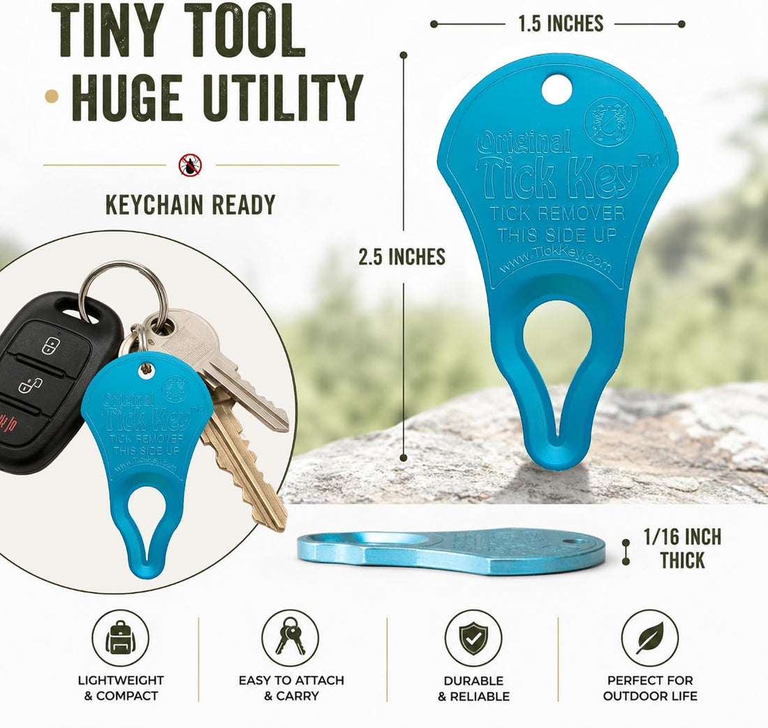 The Original Tick Key - Tick Detaching Device - Portable