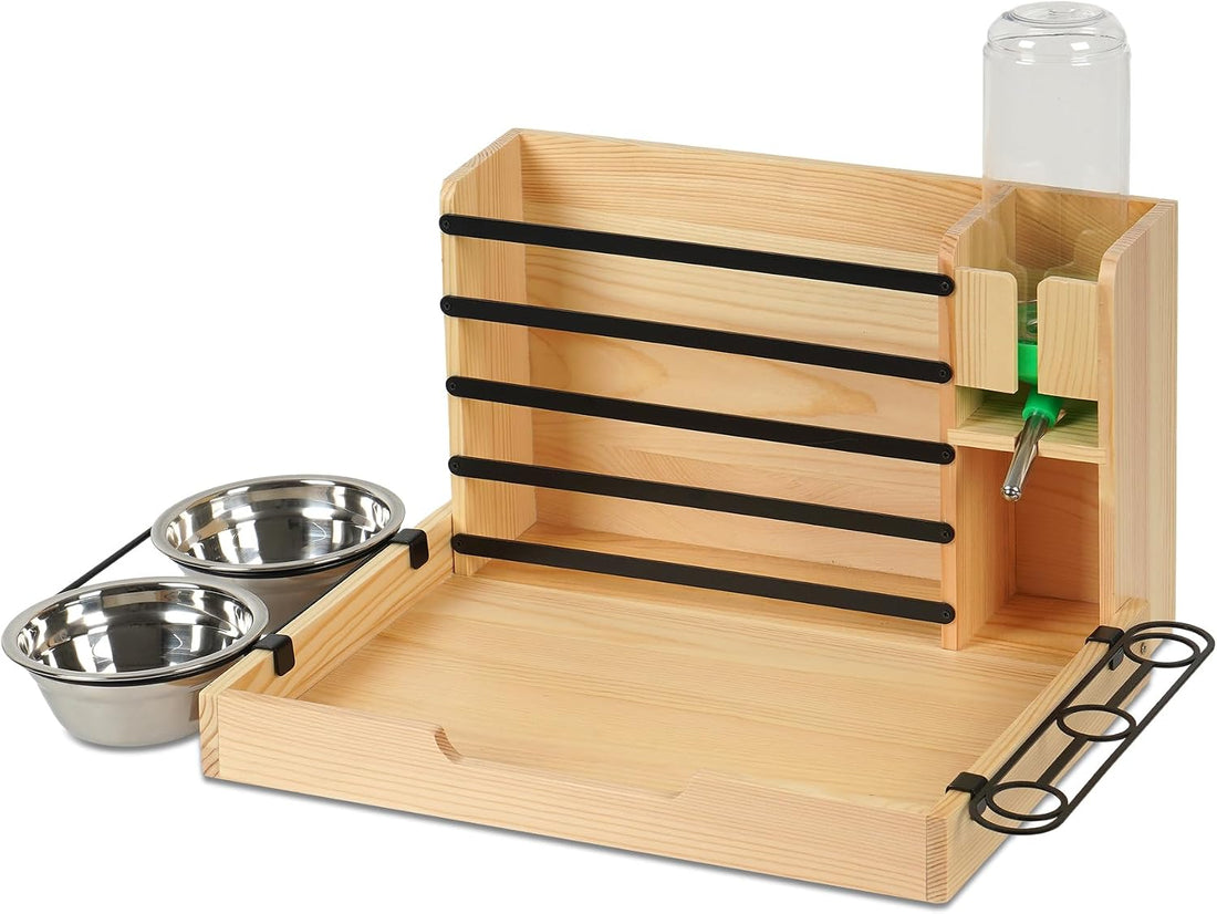 Rabbit Hay Feeder 4 in 1 Guinea Pig Feeder Bunny Hay Holder