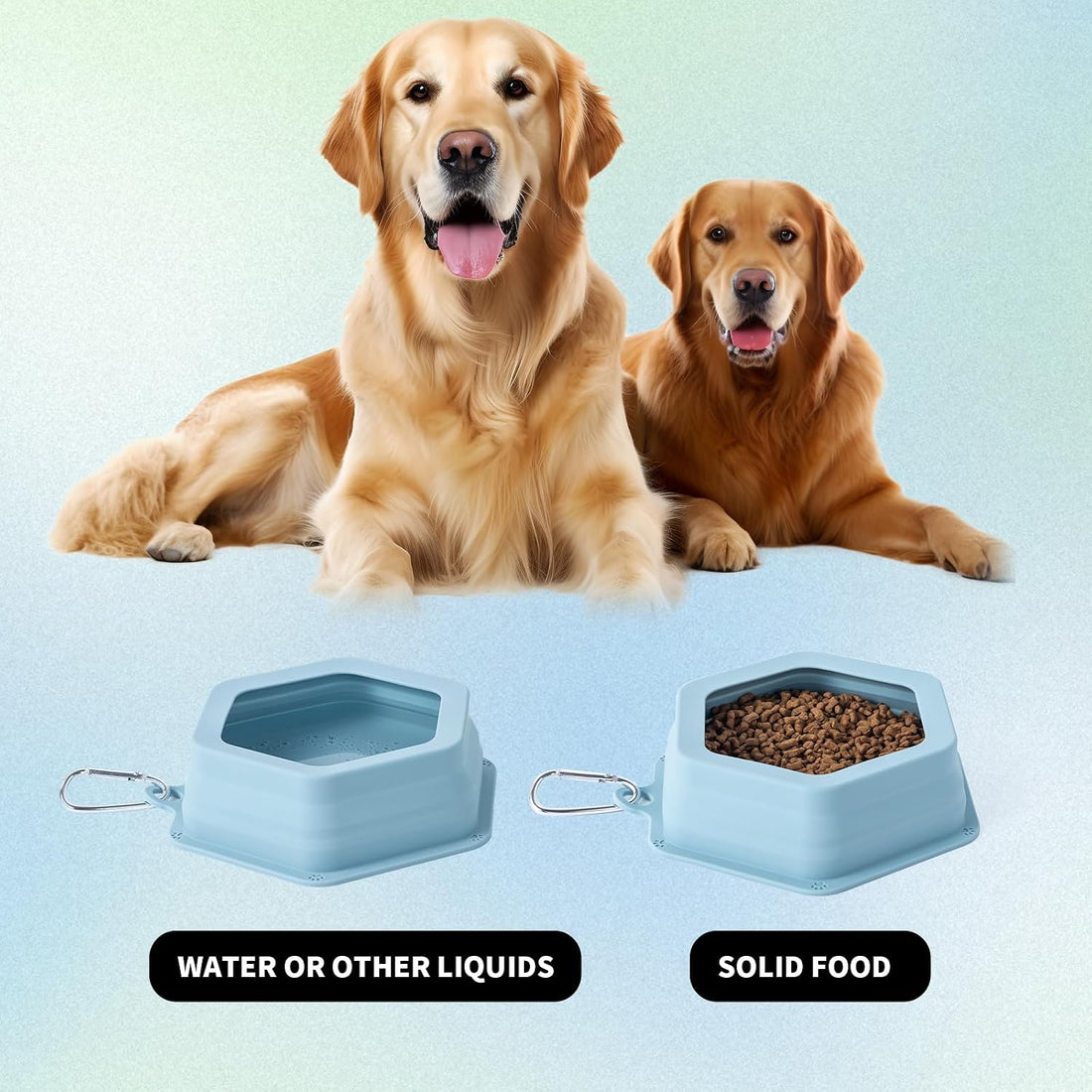 No Splash Dog Travel Bowls for Cars