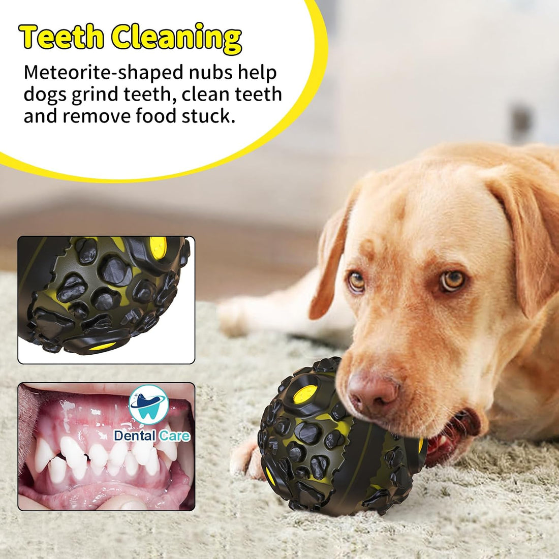 Dog Giggle Balls for Aggressive Chewers Interactive Dog Toy Ball