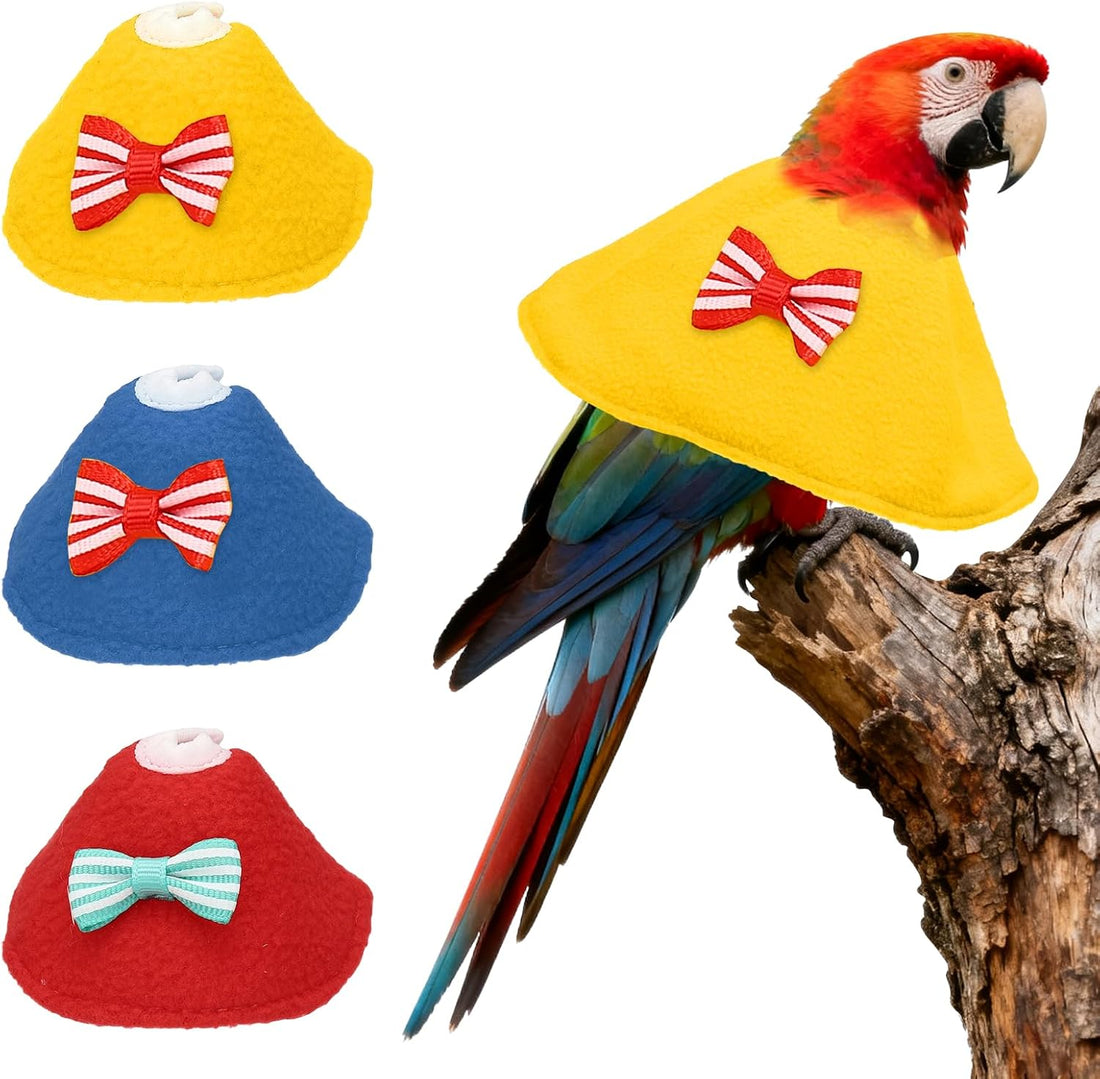 Bird Collars Protective Recovery Cones Blue XL 3Pcs