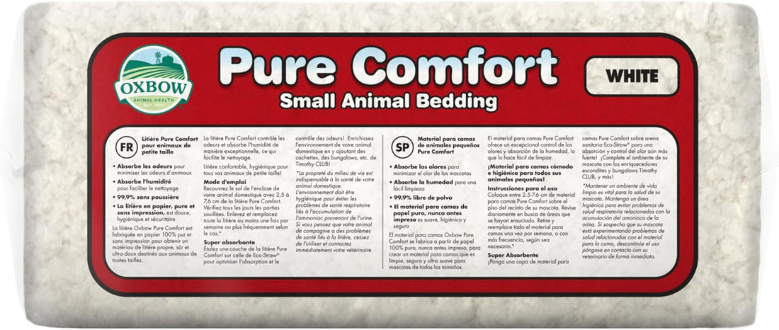 Oxbow Small Animal Bedding, Hamster, Guinea Pig, Rabbit, White, USA