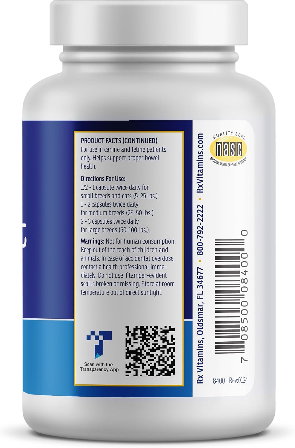 Rx Vitamins NutriGest Capsules for Cats & Dogs