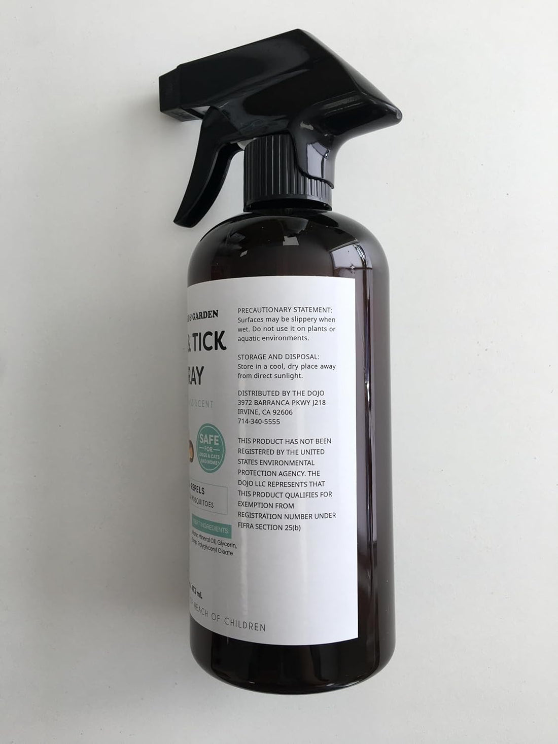 Kate's Home & Garden Flea and Tick Spray for Dogs and Cats