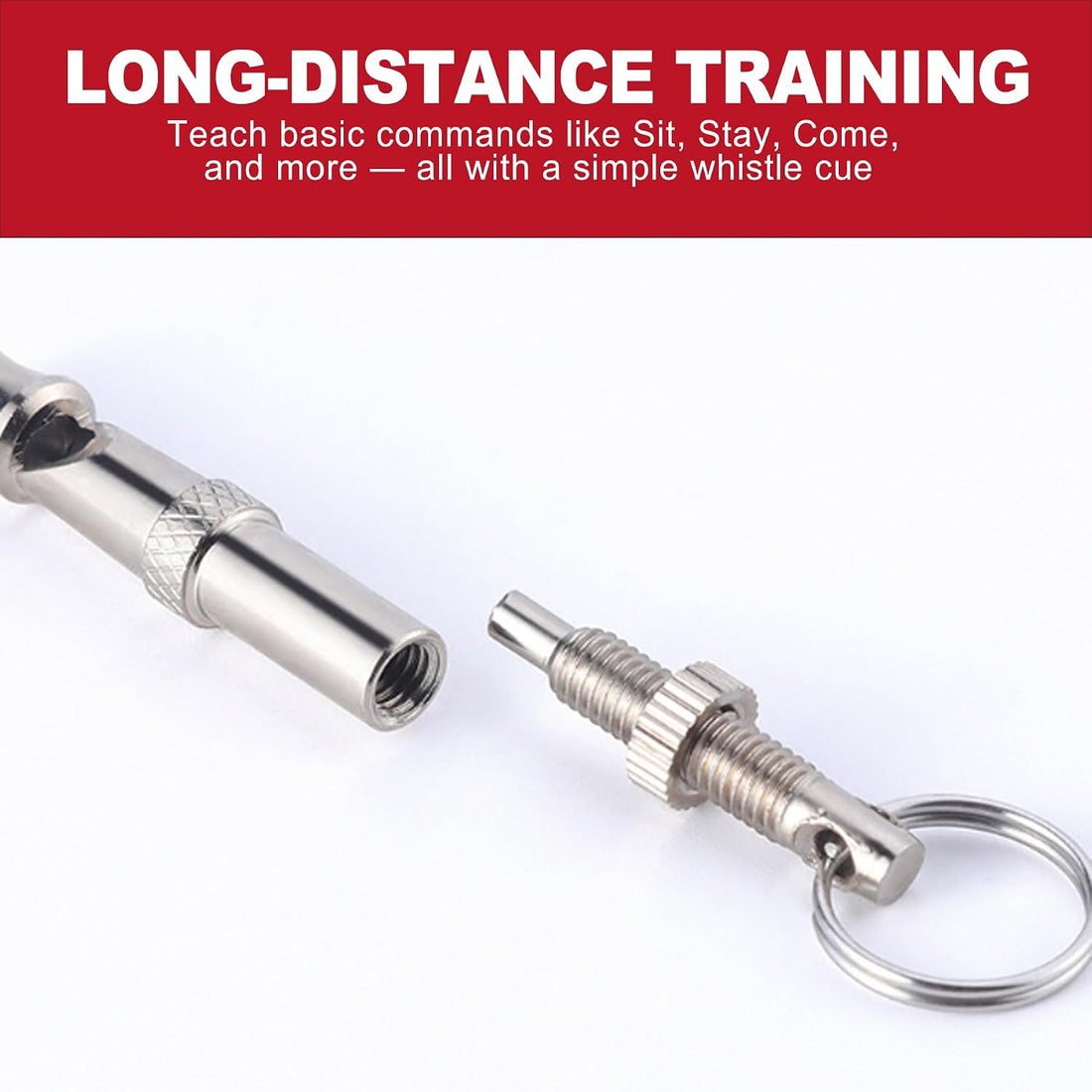 2 Pack Dog Whistle to Stop Barking