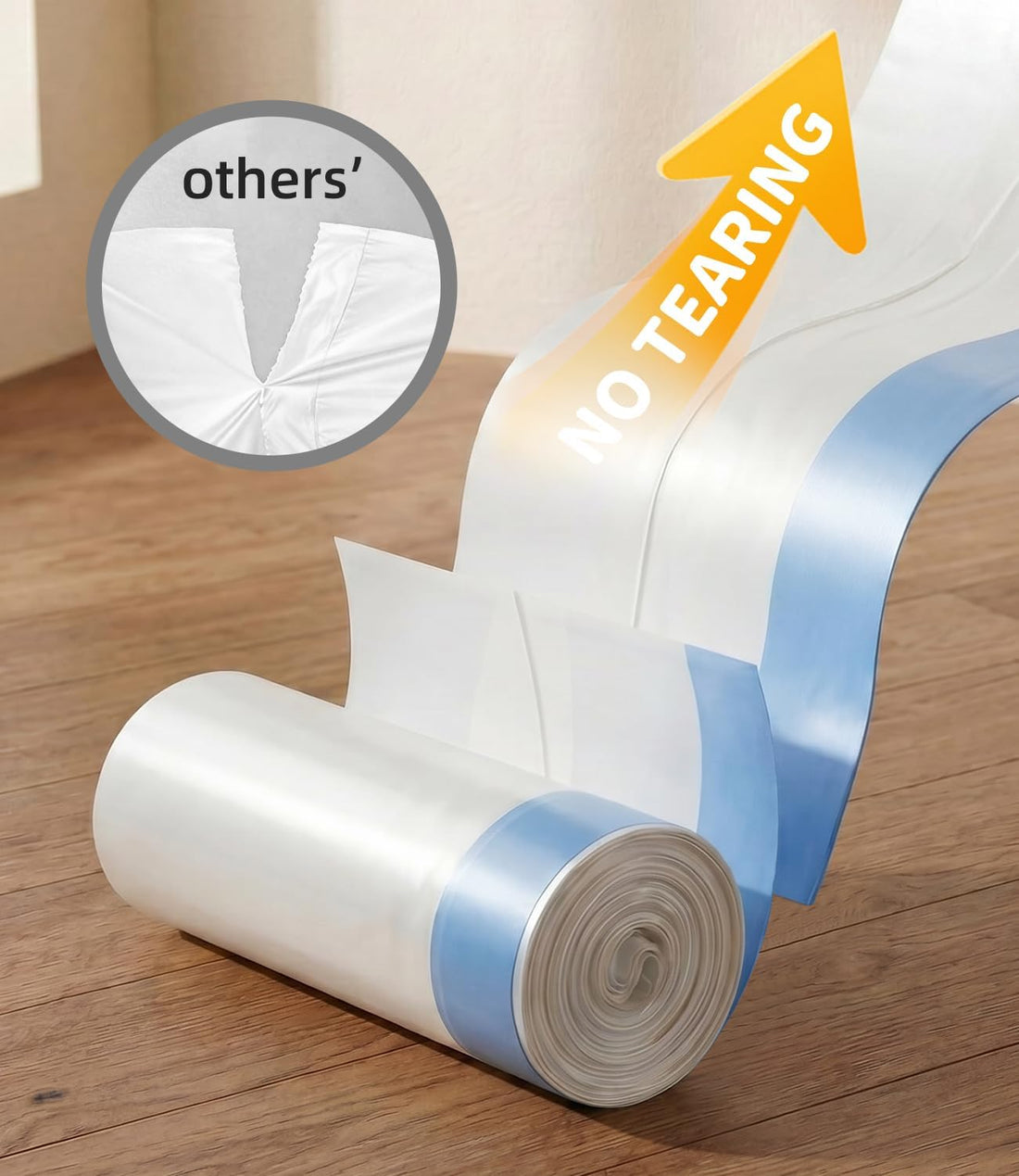 120 Count Cat Litter Bags Compatible with Automatic Litter Box Robot