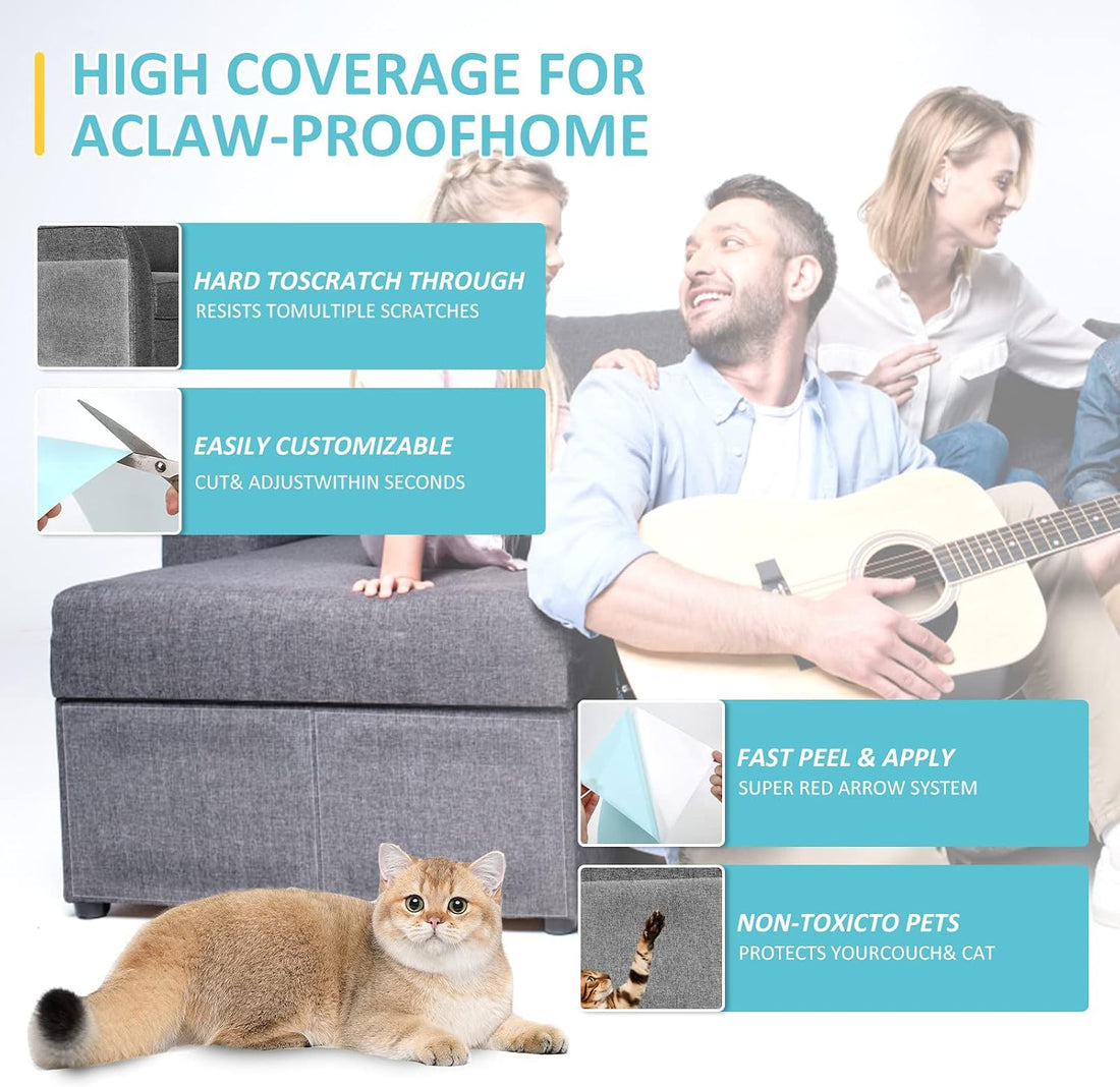 Anti Cat Scratch Furniture Protector, 10 Pack