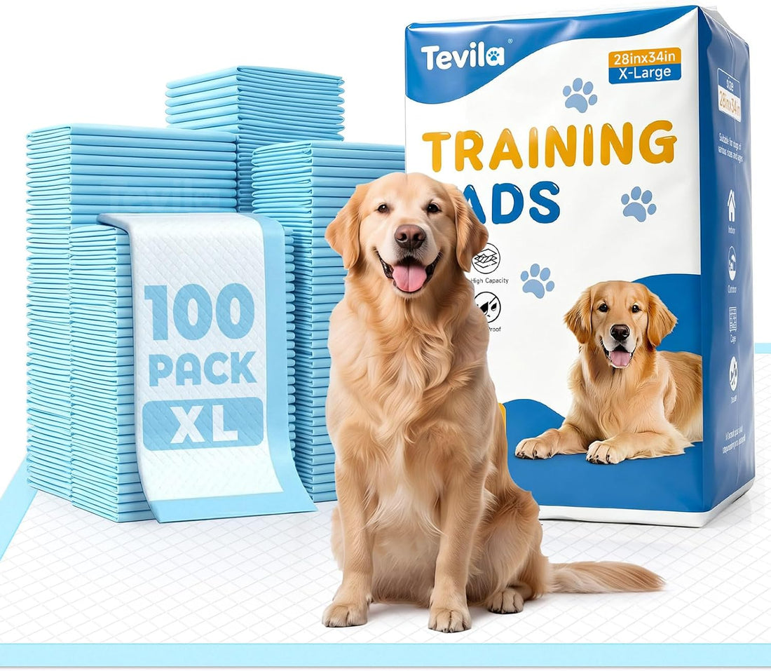 Extra Large Dog Pee Pads 100 Pack, Puppy Pads, Extra Absorbent