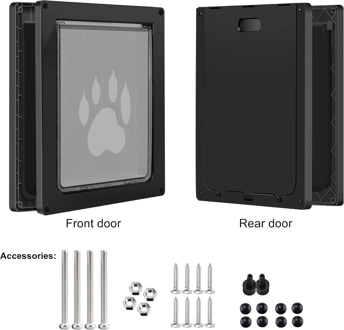 CEESC Large Dog Door for Pets Up to 80 lb