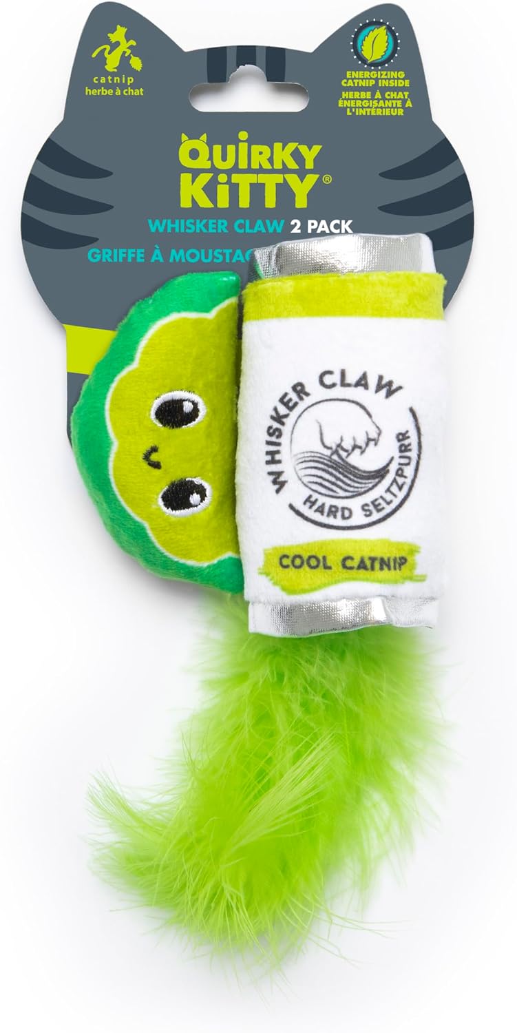 Quirky Kitty Flingin Purr Tarts Catnip Filled Interactive Cat Toys