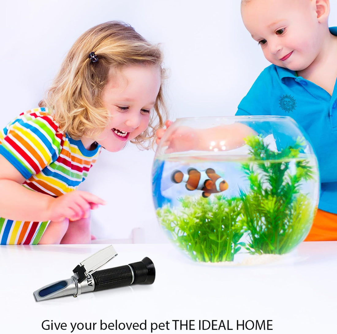 SunGrow Measure Salinity of Water with Aquarium Refractometer