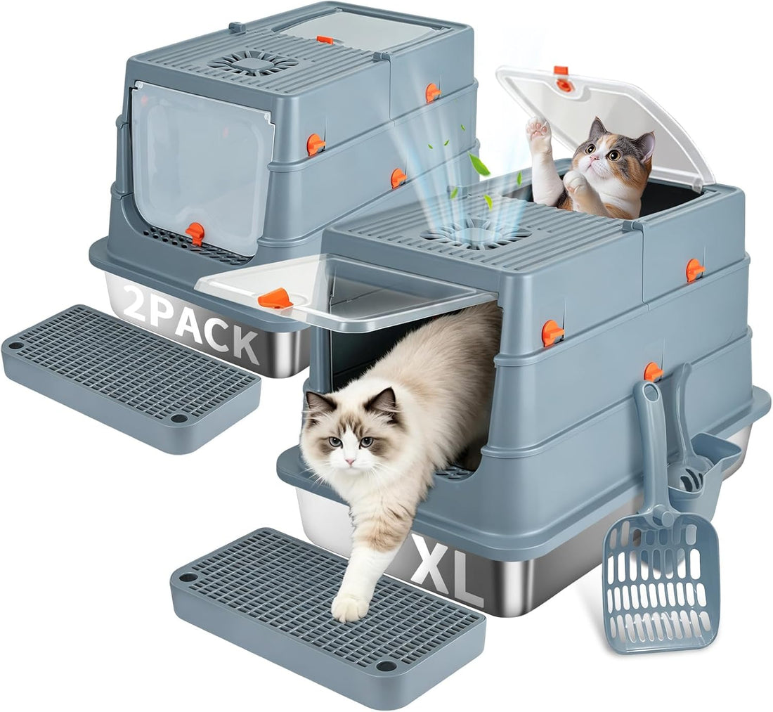 Stainless Steel Cat Litter Box