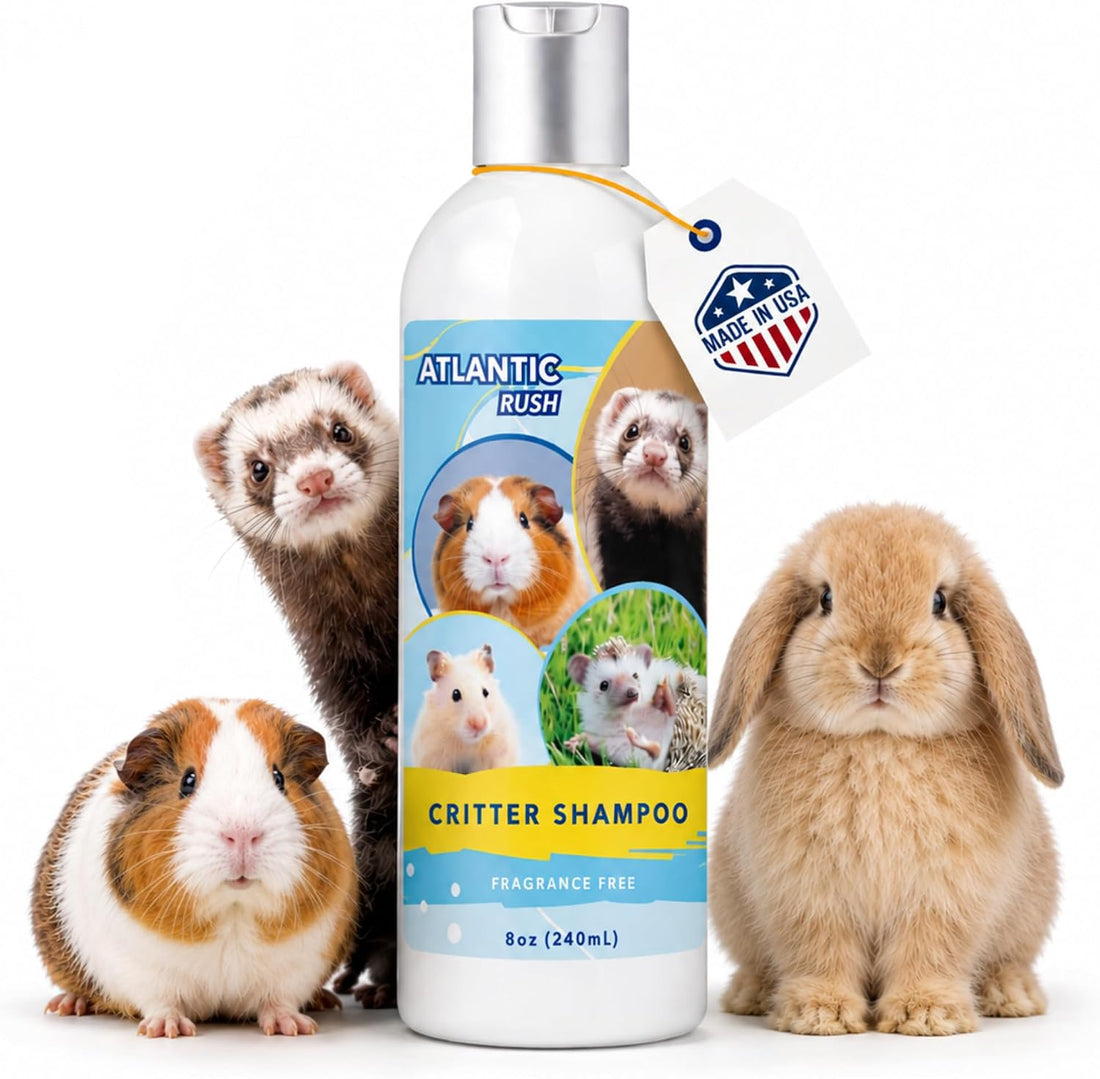 Critter Shampoo for Small Pets -Small Animal Fragrance & Detergent