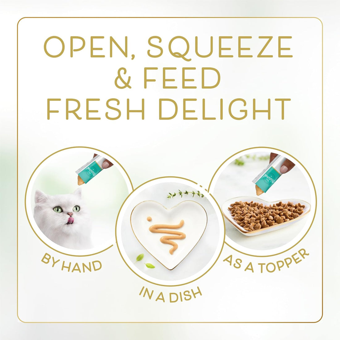 Fancy Feast Purina Squeezable Cat Treats Tube (12 Pack) 0.35 oz