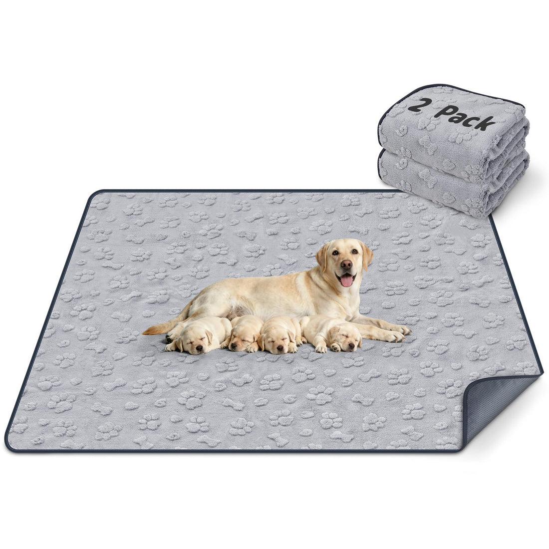 LOOBANI Washable Pee Pads for Dogs 36"x48"