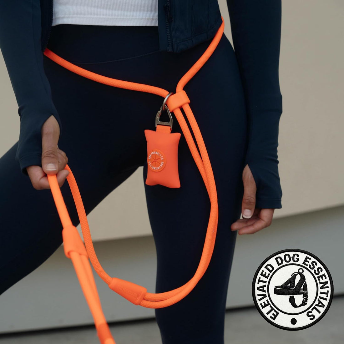 Dog Friendly Co. Hands Free Dog Leash, Multiway Use, 1.8m