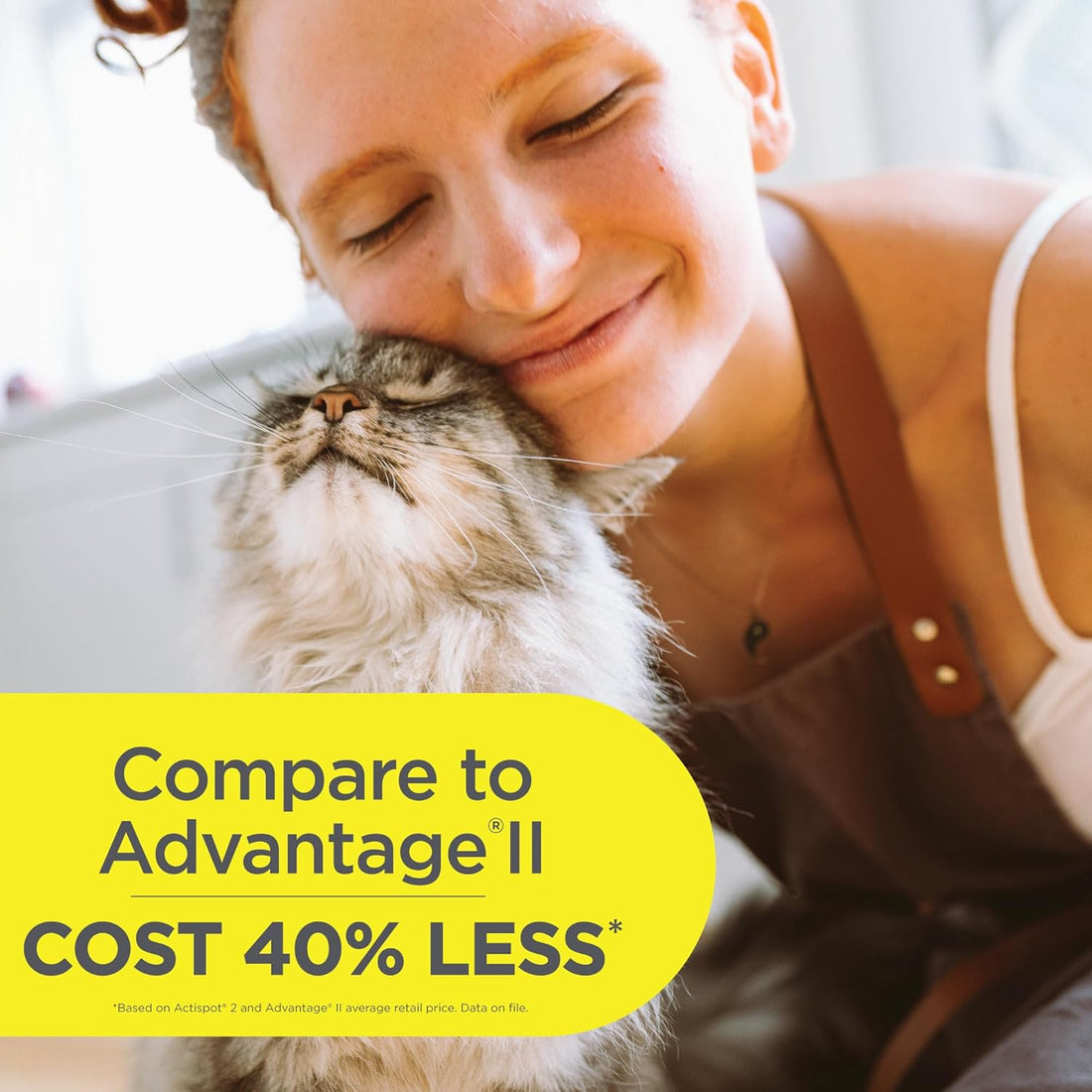 TevraPet Actispot II Flea Treatment for Large Cats 9+ lbs | 6 Doses
