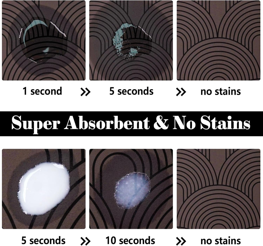 Dog Food Mats for Floors Absorbent, Pet Cat Food Mat