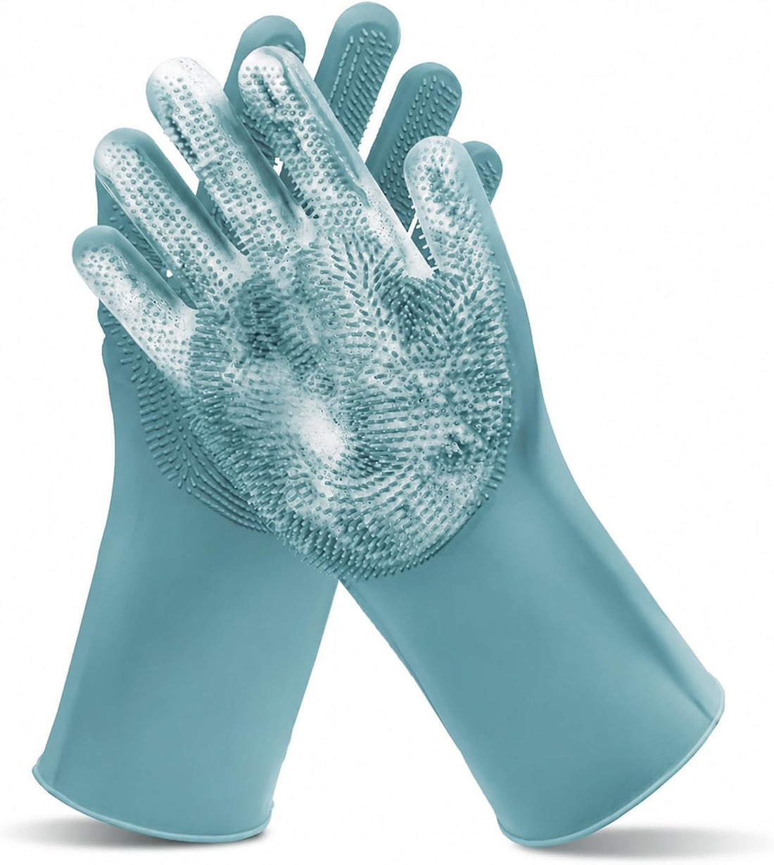 Pet Grooming Gloves—Dog Washing Gloves with High-Density Teeth