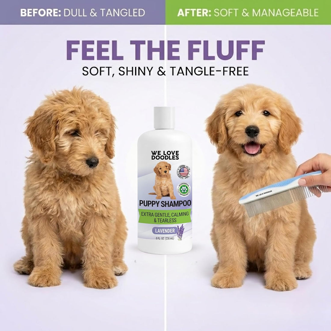 Puppy Shampoo & Conditioner | Made in USA | Tear Free