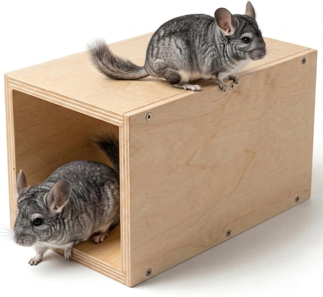 Chinchilla Hanging Wooden Tunnel Toys