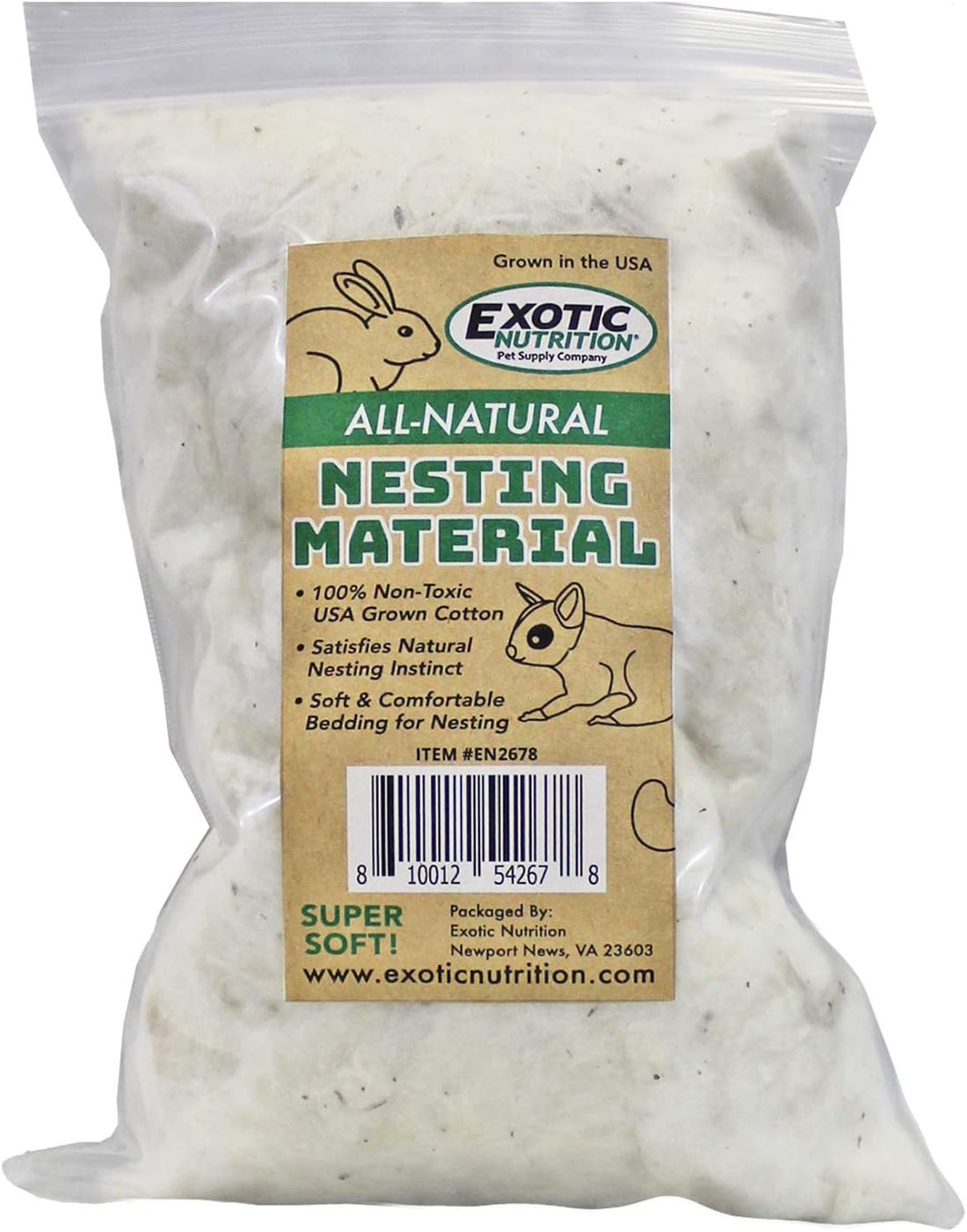 Exotic Nutrition All-Natural Nesting Material