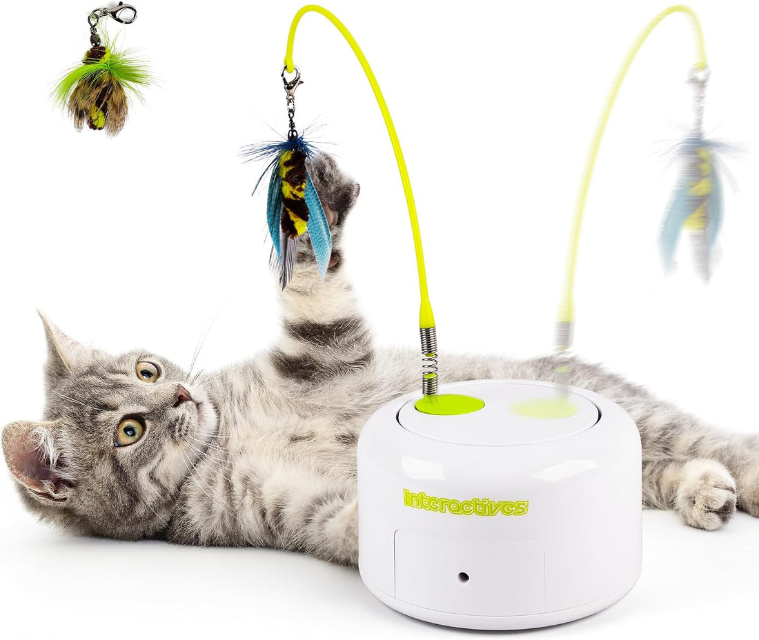 AFP Interactive Cat Toy, Butter-Fly Interactive for Indoor Cats