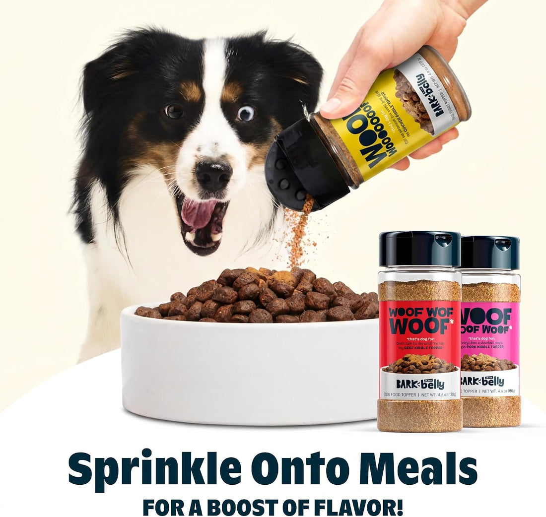 BarkBox Beef, Chicken, Ham Dog Treat Topper - (Pack of 3)