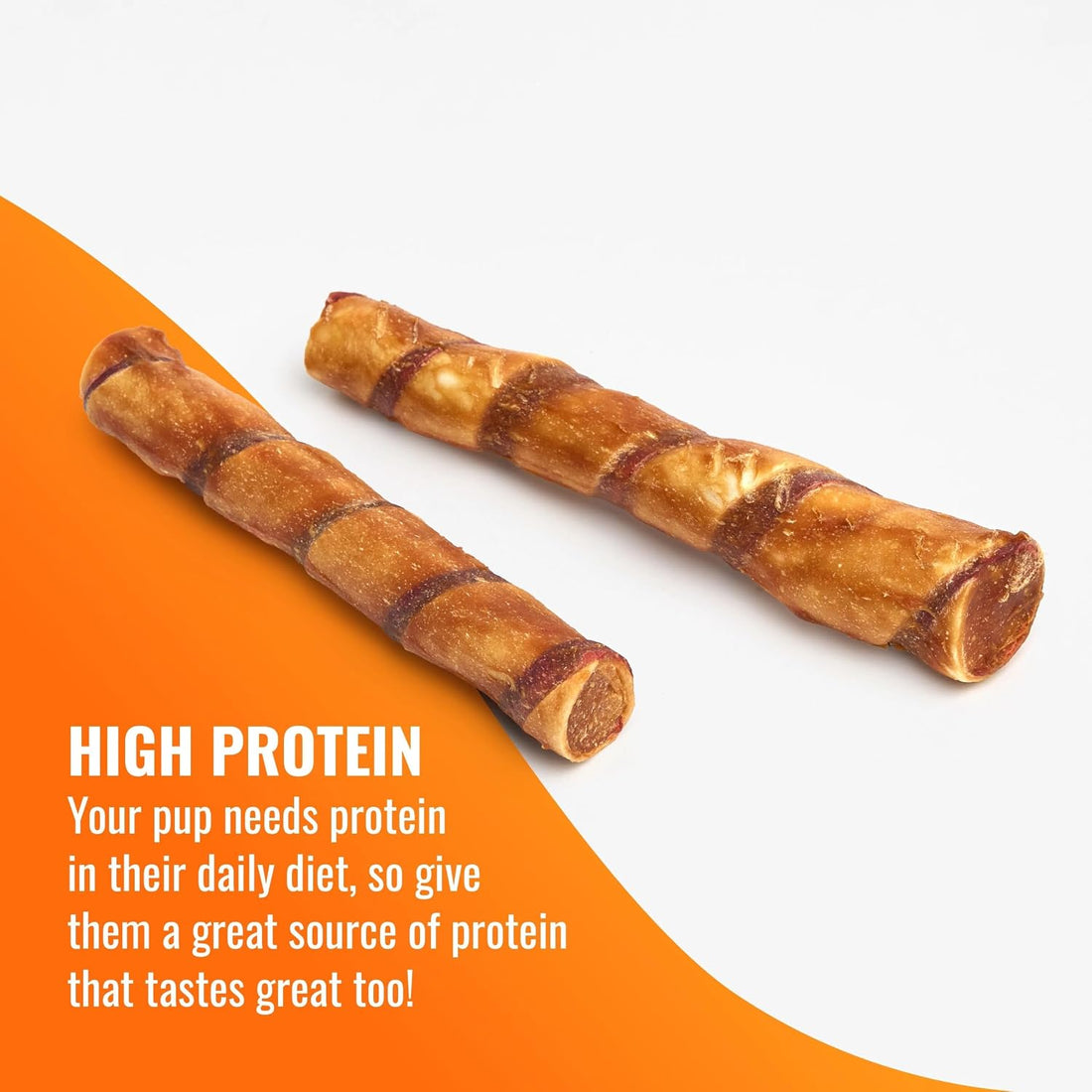 GOOD 'N' FUN SteakSational Twist High Protein Treat for Large Dog