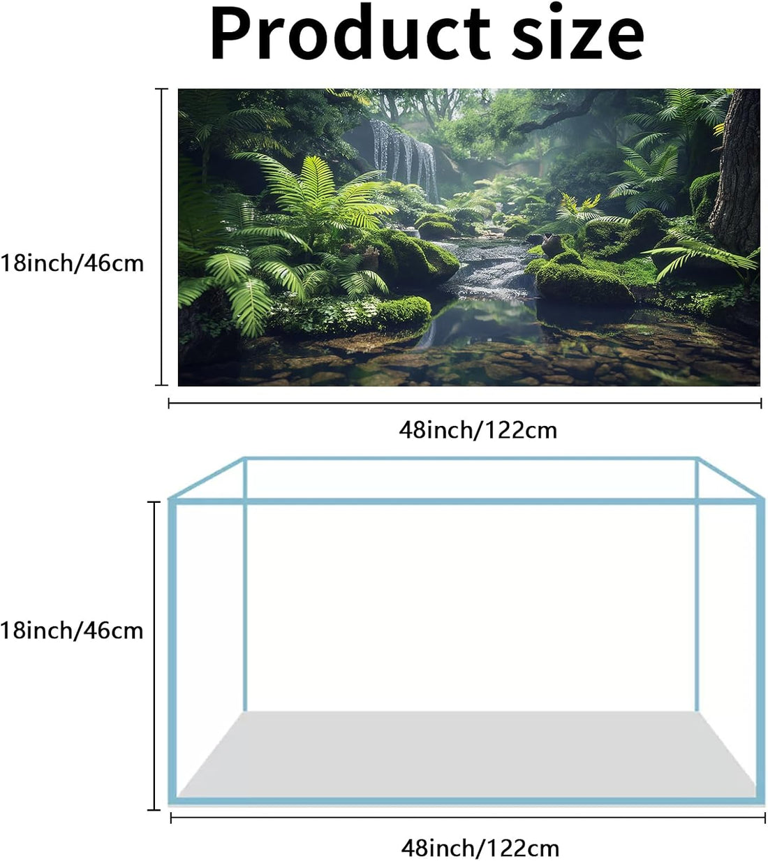 COMSUN 3 Pack Terrarium Background