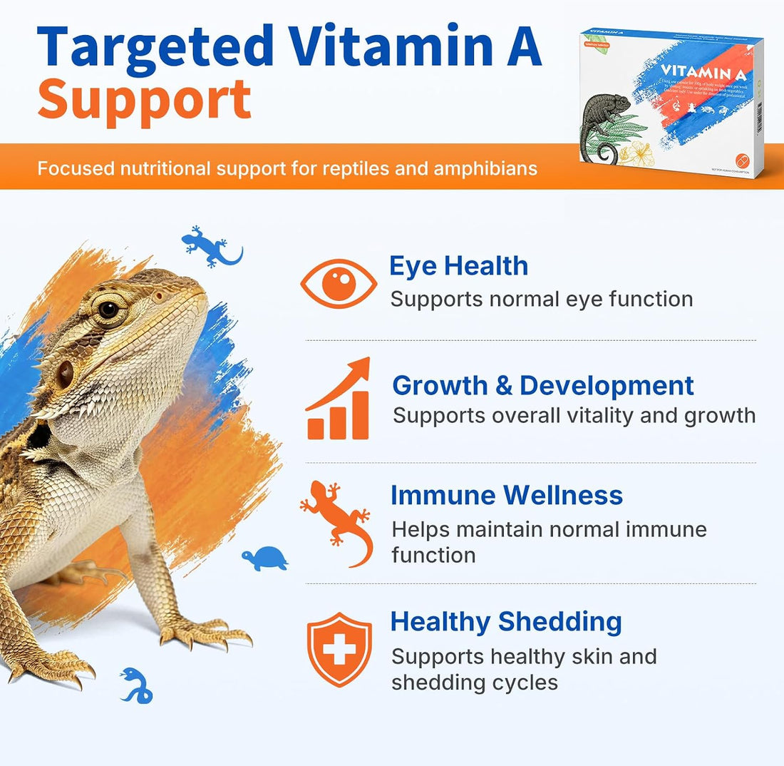 Reptile Vitamin A Supplement, Focused Formula