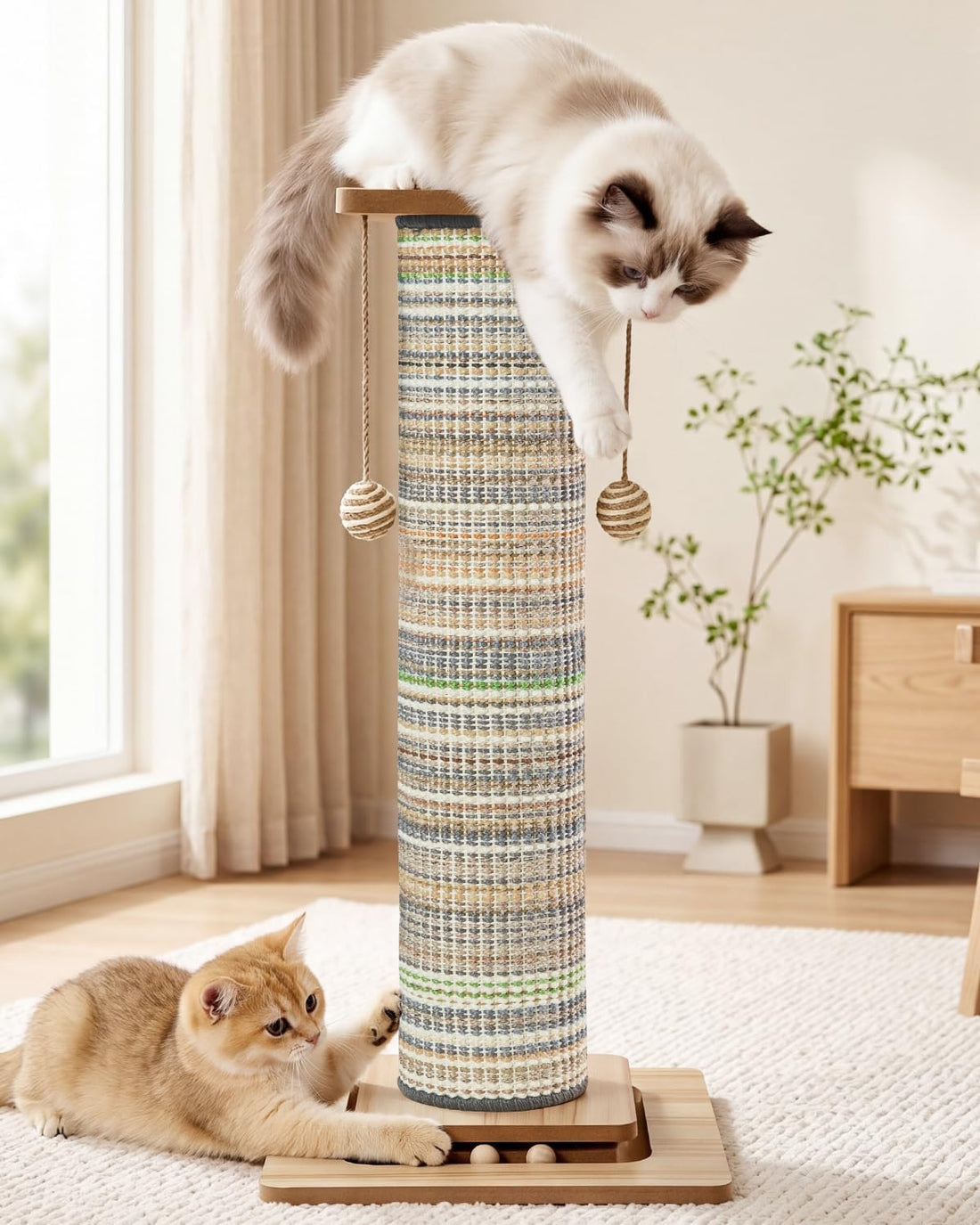 31" Extra Tall Cat Scratching Post