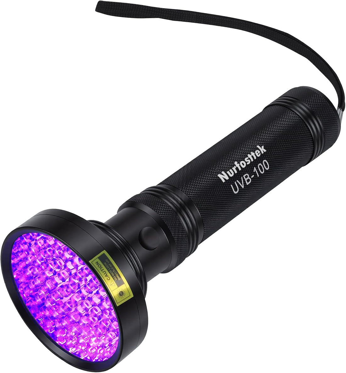 100 LED UV Black Light Flashlight, Pet Stain Detector