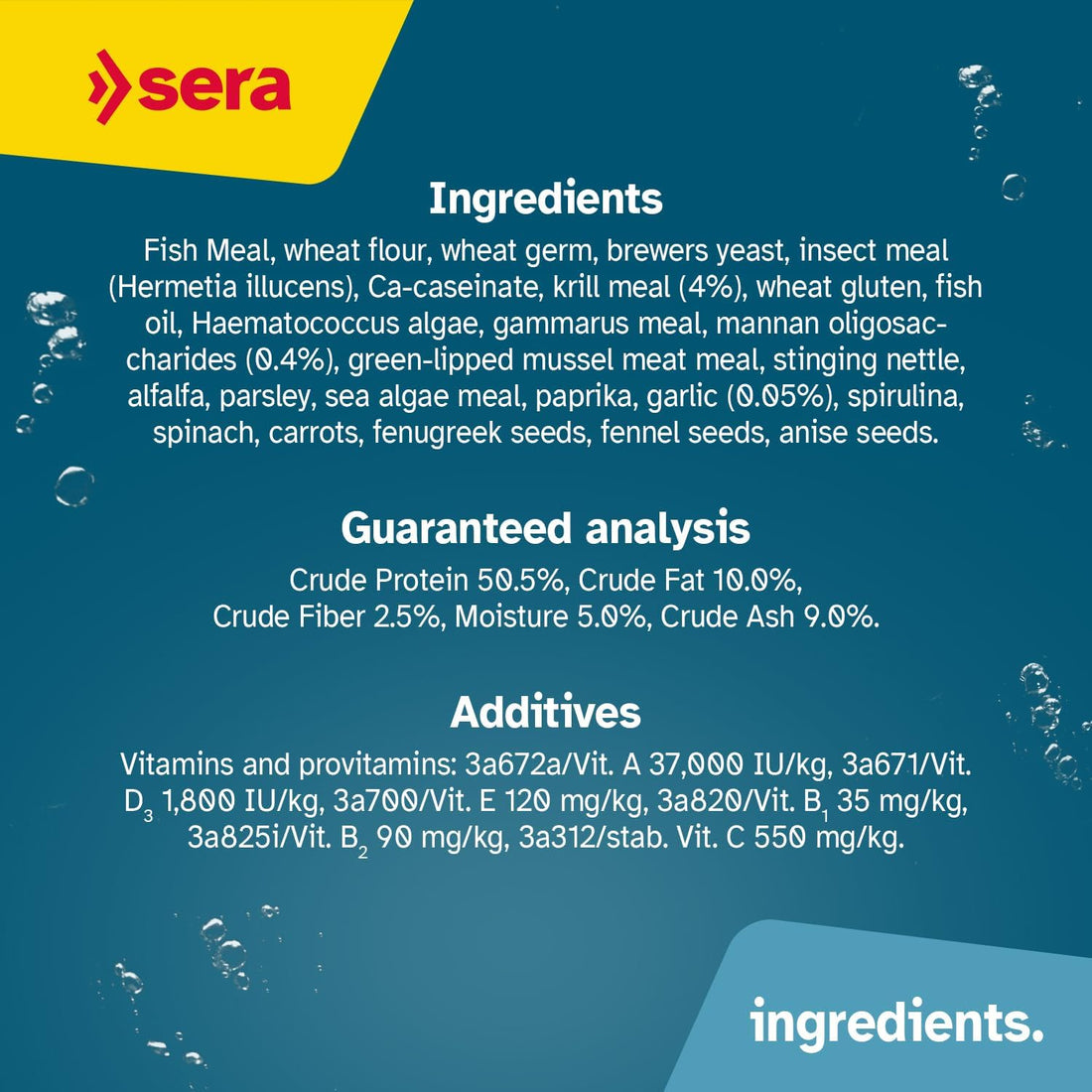 Sera Discus Granules 1000ml | Discus & Ornamental Fish Food