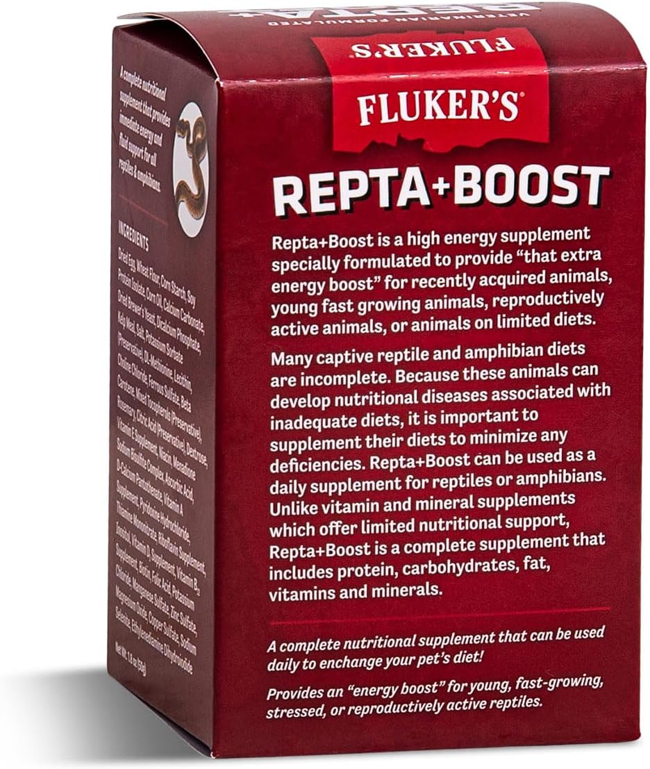 Fluker's Repta Boost, Insectivore and Carnivore High AMP Boost