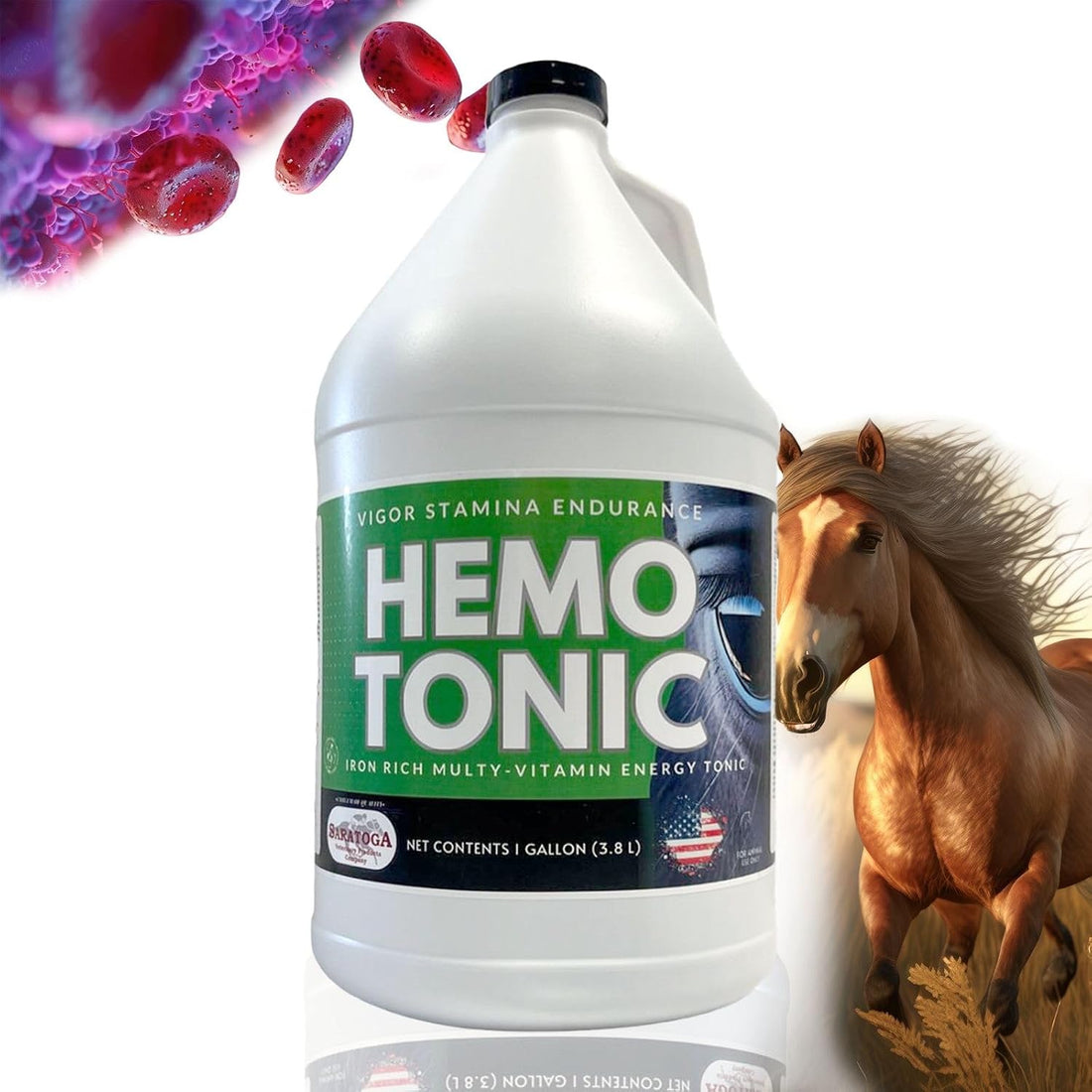 Hemotonic Iron Rich Multi-Vitamin Energy Tonic Body Builder